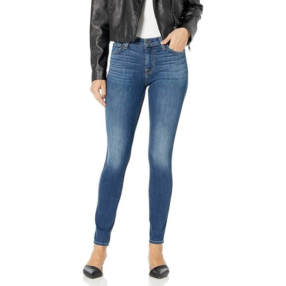 7 For All Mankind Denim - 7 For All Mankind Cropped Gwenevere Size 27 Ankle Low Rise Straight Womens Jeans